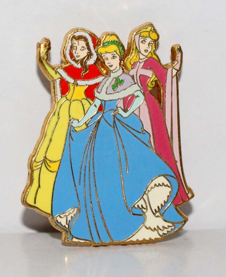 Disney Shopping 2007 Advent Calendar Pin Number 16 Belle Cinderella