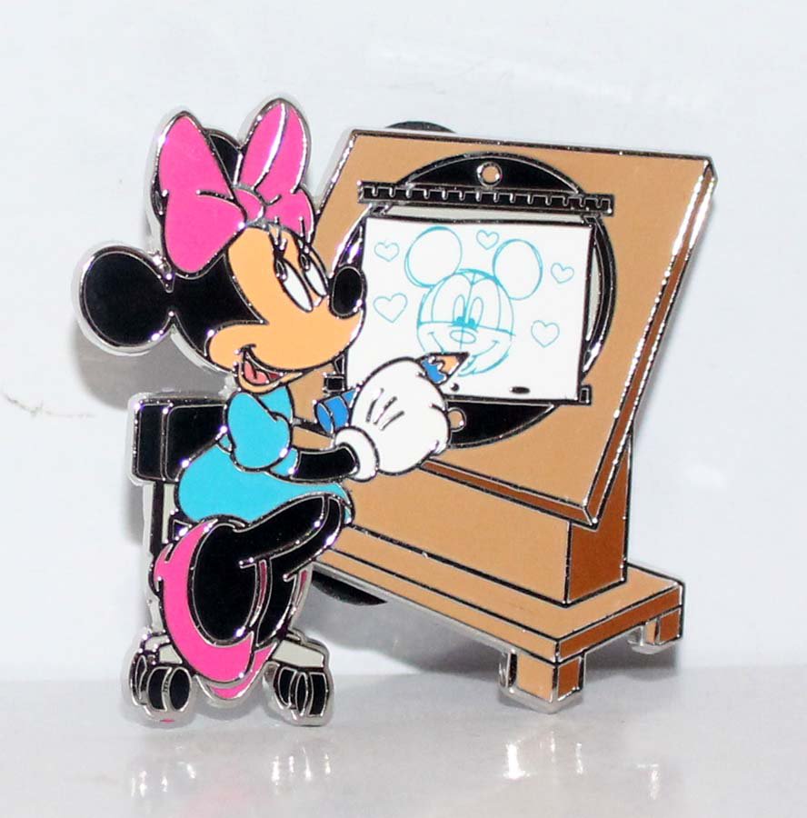 Disneyland Resort Drawn To Disney Pin Minnie Mouse