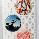 Disney Store Mary Poppins 3-Button Set Disney Store Mary Poppins 3-Button Set