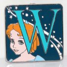 Disney Character Alphabet Mystery Pin Collection W for Wendy Darling Limited Release