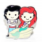 Disneyland Resort It's a Small Fantasyland Couples Mini Pin Ariel and Prince Eric Ltd Ed 750 Disneyland Resort It's a Small Fantasyland Couples Mini Pin Ariel and Prince Eric Ltd Ed 750