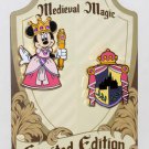 Disneyland Resort Medieval Magic Princess Minnie and Crest 2-Pin Set Limited Edition 1000 Disneyland Resort Medieval Magic Princess Minnie and Crest 2-Pin Set Limited Edition 1000