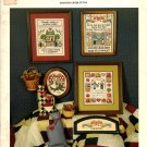 Jeremiah Junction Plain & Fancy Folk 1 Booklet 1985 - 6 Designs to Cross Stitch Plus Sewing Projects