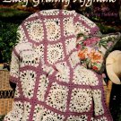 Leisure Arts Lacy Granny Afghans Booklet 1996 - 6 Designs to Crochet