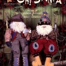 Provo Craft Oh! Santa Booklet 1996 - 7 Santas to Make from Wood with Fabric Clothes