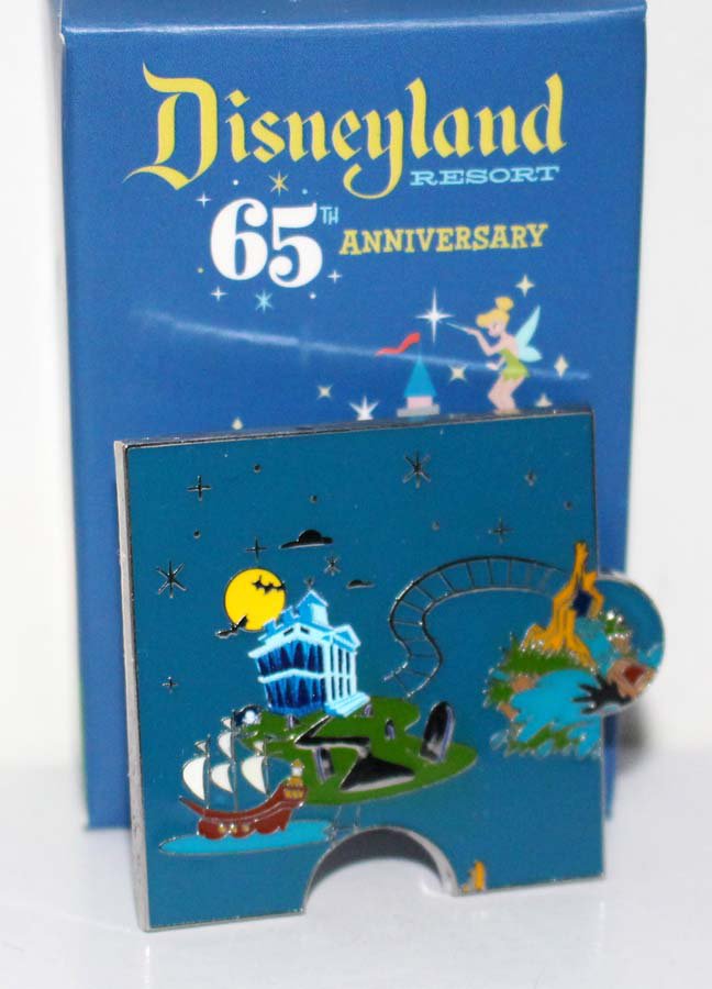 Disney Loungefly Disneyland 65th Anniversary Blind Box Puzzle Pin