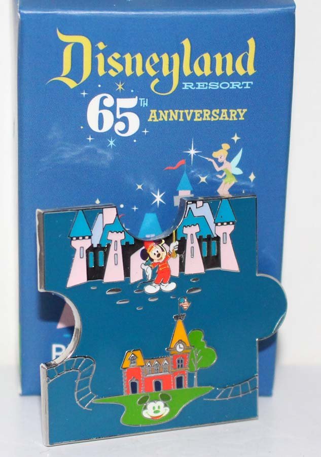 Disney Loungefly Disneyland 65th Anniversary Blind Box Puzzle Pin ...