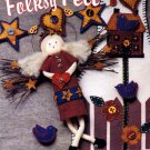 Leisure Arts Folksy Felt Booklet 1995 - 9 Projects to Sew