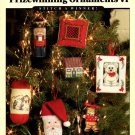 Better Homes and Gardens Cross Stitch & Country Crafts Prizewinning Ornaments VI 1987 - 7 Designs