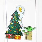 Disney Christmas 2020 Star Wars Yoda with Christmas Tree Pin
