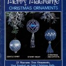 Plaid Enterprises' Merry Macrame Christmas Ornaments Booklet 1979 - 25 Designs