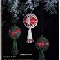 Plaid Enterprises' Merry Macrame Christmas Ornaments Booklet 1979 - 25 Designs