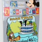 Disneyland Resort 65 Years of Magic Mark Twain Steamboat Pin Limited Edition 2000