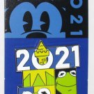 Disneyland Resort 2021 Pin Kermit the Frog Disneyland Resort 2021 Pin Kermit the Frog