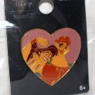 Loungefly Disney Hercules and Megara Heart Pin Loungefly Disney Hercules and Megara Heart Pin