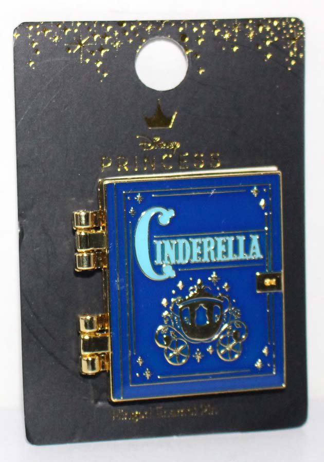 Loungefly Disney Cinderella Book Hinged Pin