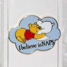 Disney Store Winnie the Pooh I believe in Naps Pin Disney Store Winnie the Pooh I believe in Naps Pin