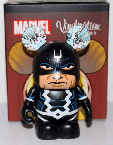 Disney Vinylmation Marvel #3 Series Black Bolt 3-Inch Figure 2015 Limited Release
