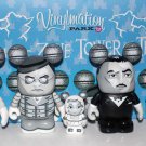 Disney Vinylmation Park 13 Tower of Terror Elevator Ghosts Set of 5 2013 Limited Edition 1350