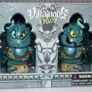 Disney Vinylmation Villainous Dues #3 Little Mermaid's Flotsam and Jetsam Set Limited Edition 1500 Disney Vinylmation Villainous Dues #3 Little Mermaid's Flotsam and Jetsam Set Limited Edition 1500
