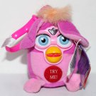 Vintage Talking Pink Furby Plush Bag Clip NWT 1999 Vintage Talking Pink Furby Plush Bag Clip NWT 1999