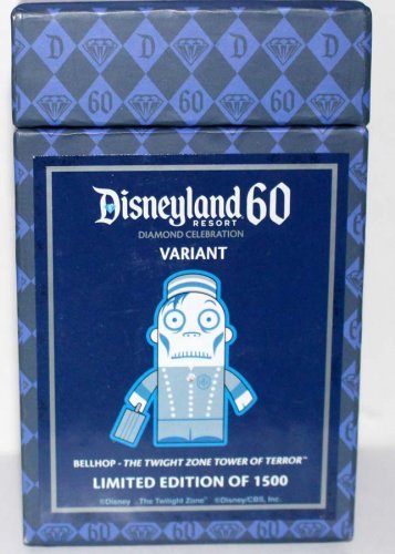 Disney Vinylmation Park Starz Disneyland 60th Anniversary Variant Bellhop  Limited Edition 1500