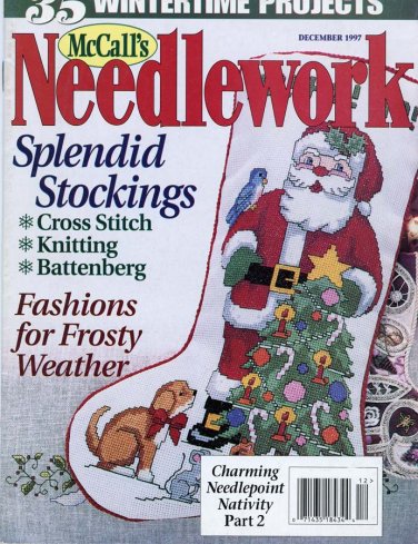 McCall's Needlework Magazine December 1997 - 35 Projects