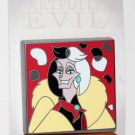 Disney Artfully Evil Pin 101 Dalmatians Cruella de Vil Limited Edition 3000 Disney Artfully Evil Pin 101 Dalmatians Cruella de Vil Limited Edition 3000
