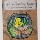 Disney Where Fantasy Grows Terrarium Series PIn Flounder and Sebastian Limited Edition 4000