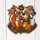 Disney The Fox and The Hound 40th Anniversay Characters Pin Limited Edition 2000