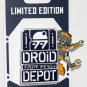 Disney Star Wars Galaxy's Edge Droid Depot Slider Pin C-3PO and R-3X Limited Edition 3000