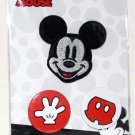 Disney Mickey Mouse Patch and 2-Button Set Disney Mickey Mouse Patch and 2-Button Set