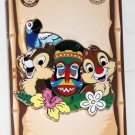 Disneyland Resort Enchanted Tiki Room Pin Chip and Dale Limited Edition 3000