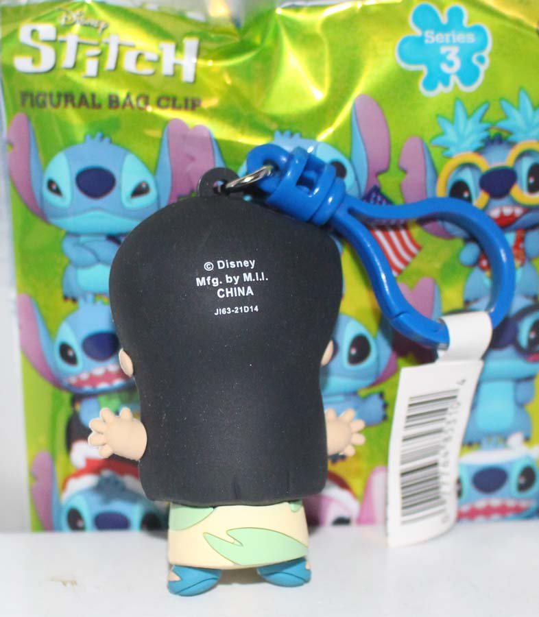 stitch figural bag clip