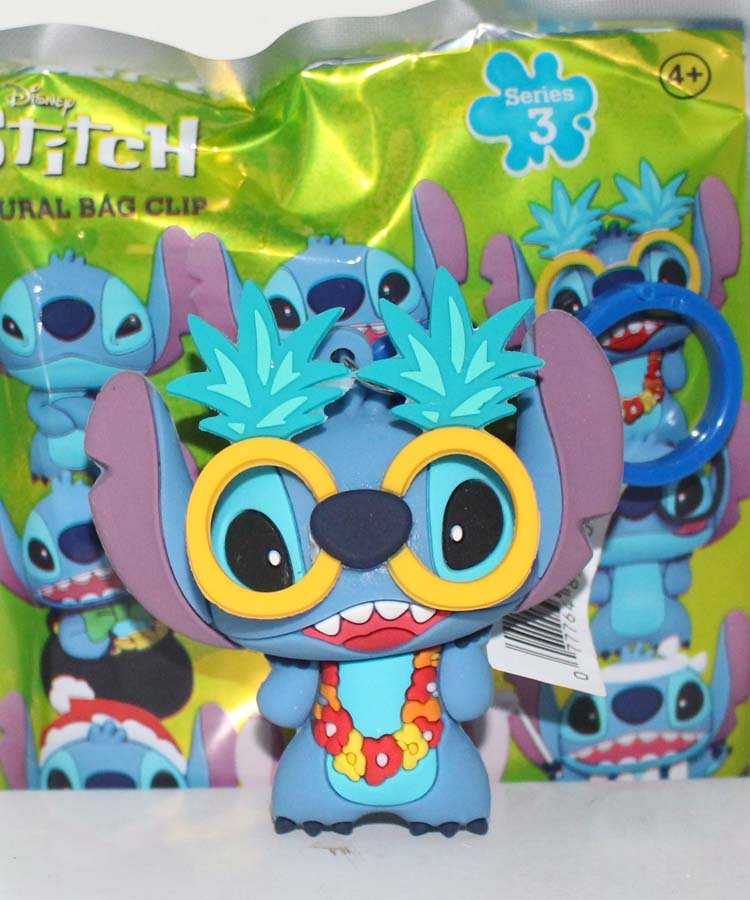 stitch figural bag clip