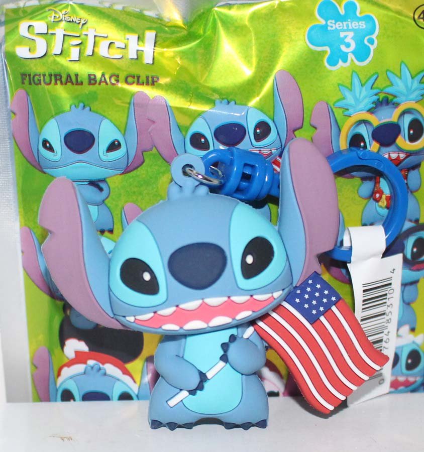 stitch figural bag clip