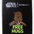 Disney Her Universe Star Wars Chewbacca Free Hugs Pin Limited Release Disney Her Universe Star Wars Chewbacca Free Hugs Pin Limited Release