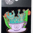 Disneyland Resort Oogie Boogie's Ghost Walk Pin Hitchhiking Ghosts at Mad Tea Party Ltd Edition 1500 Disneyland Resort Oogie Boogie's Ghost Walk Pin Hitchhiking Ghosts at Mad Tea Party Ltd Edition 1500
