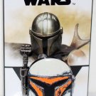 Disney Star Wars The Mandalorian Sculpted Helmet Mystery Pin White w/Orange Accents Limited Release