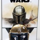 Disney Star Wars The Mandalorian Sculpted Helmet Mystery Pin Golden w/Black Accents Limited Release