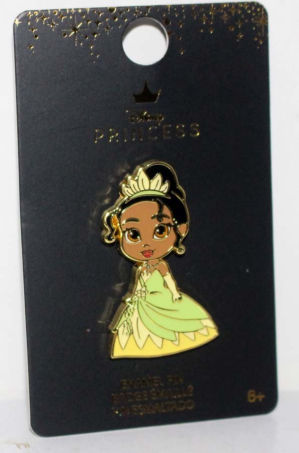 Loungefly Disney Princess and the Frog Chibi Tiana Pin