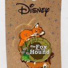 Disney Fox and Hound Spinner Pin Tod and Copper