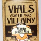 Disney Vials of Villainy Mystery Pin Collection Shere Khan Deathly Jungle Rain Pin Limited Release