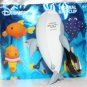 Disney Aquatic Animals Figural Bag Clip Little Mermaid Shark Glut