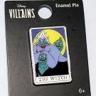 Loungefly Disney Villains Tarot Card Pin Ursula The Witch Loungefly Disney Villains Tarot Card Pin Ursula The Witch