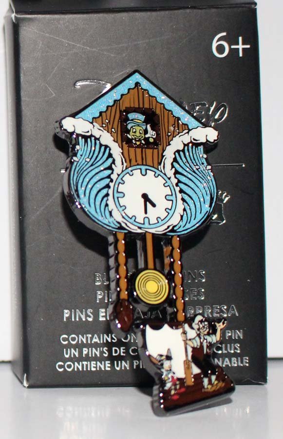 Loungefly Disney Pinocchio Cuckoo Clock Blind Box Chaser Pin Pinocchio