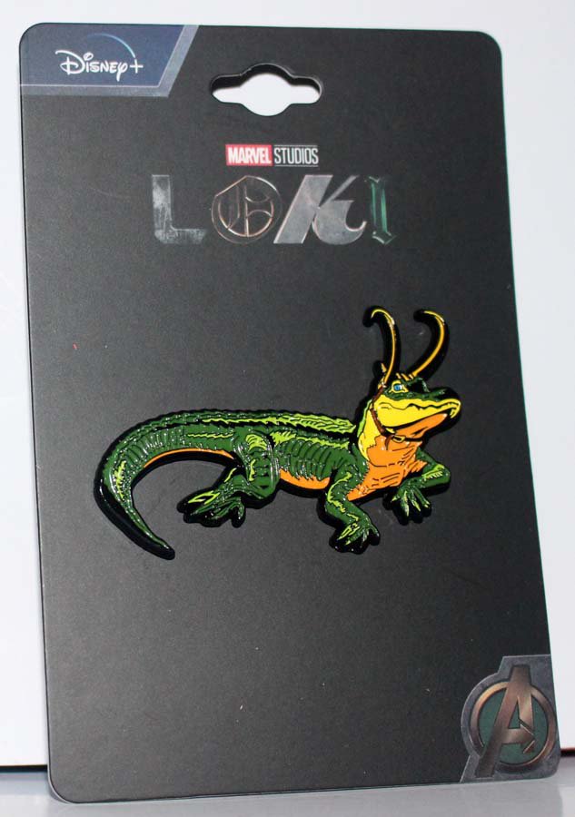 Disney+ Marvel Loki Alligator Pin