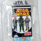 Disney Heroes vs. Villains Comic Book Series Pin Star Wars Bounty Hunters Limited Edition 750 Disney Heroes vs. Villains Comic Book Series Pin Star Wars Bounty Hunters Limited Edition 750