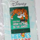 Disney Heroes vs. Villains Recruitment Poster Series Pin Shere Khan Limited Edition 2000