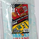 Disney Heroes vs. Vilains Comic Book Series Pin Cars' McQueen and Ramirez Limited Edition 750